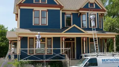 Boulder, CO house painters providing professional interior and exterior painting services