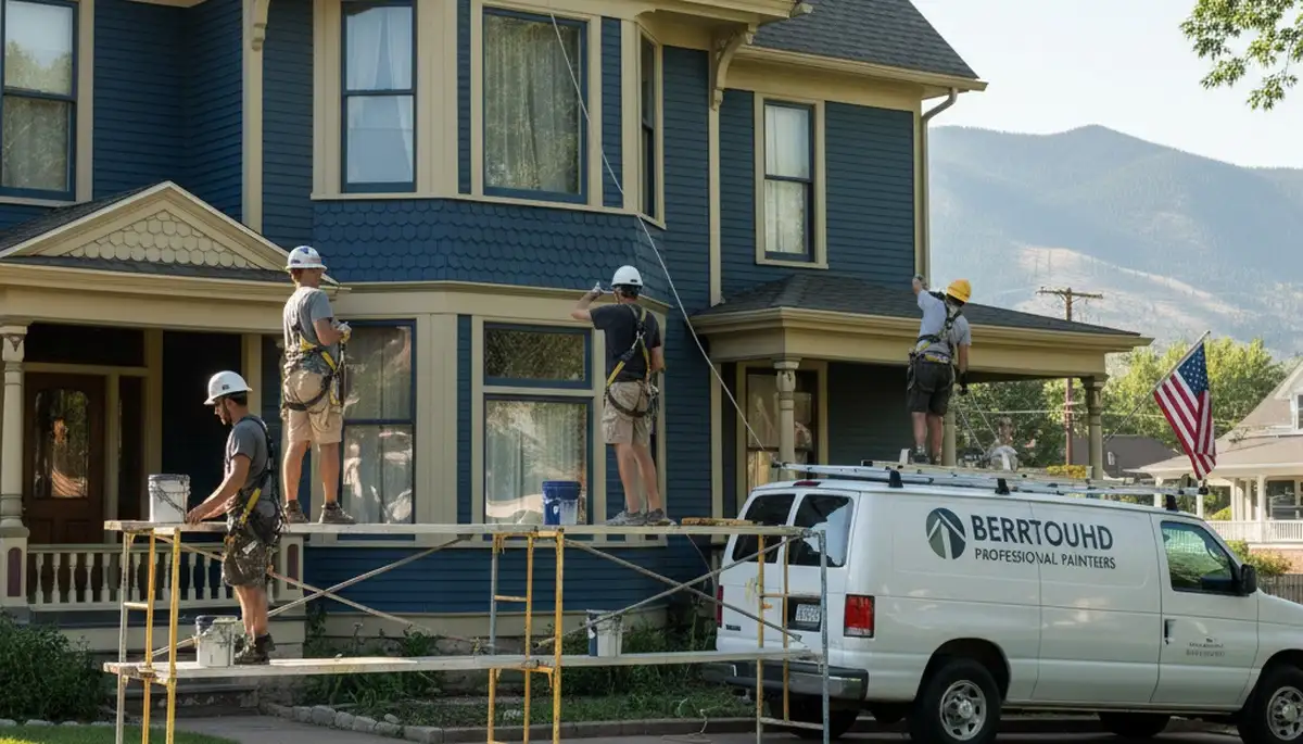Boulder, CO painting contractor delivering professional interior and exterior house painting services