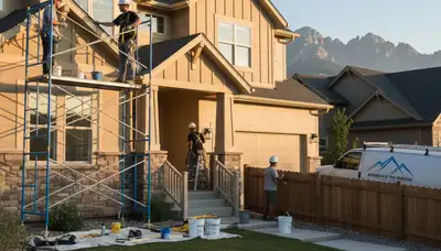 Boulder, CO painting contractors providing professional interior and exterior house painting services