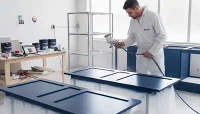 Cabinet painting service in Boulder, CO with durable finish for kitchen cabinets