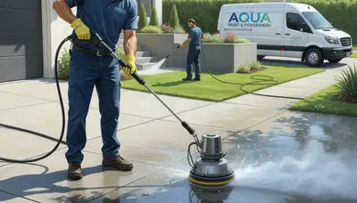 Concrete pressure cleaning in Boulder, CO for driveways, sidewalks, and patios