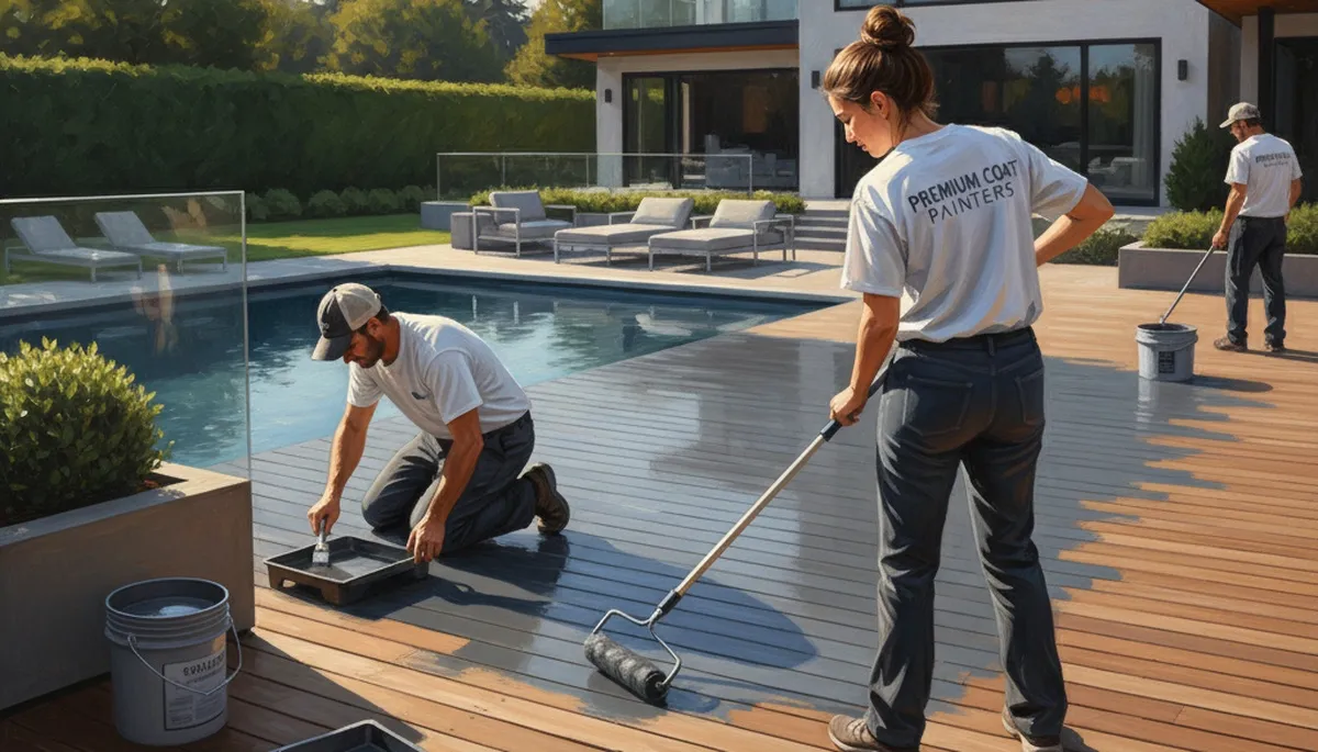 Boulder, CO deck painting service with durable finish for UV and temperature protection