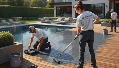 Boulder, CO deck painting service with durable finish for UV and temperature protection