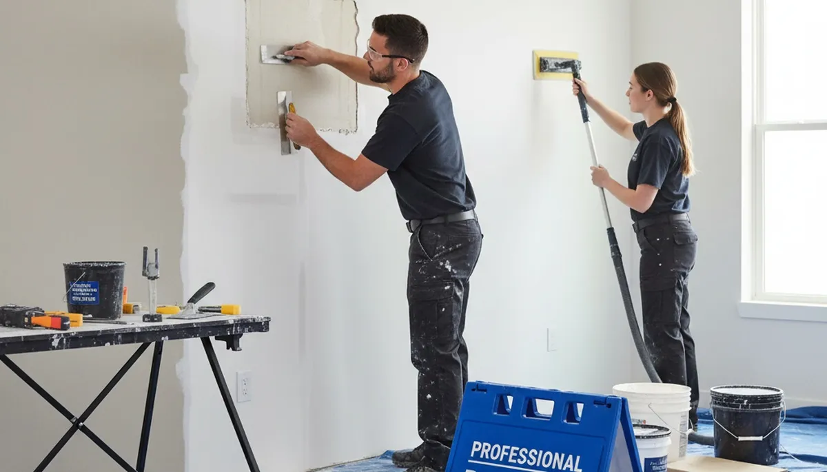 Boulder, CO painters repairing drywall cracks and holes for a smooth, paint-ready finish