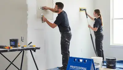 Boulder, CO painters repairing drywall cracks and holes for a smooth, paint-ready finish
