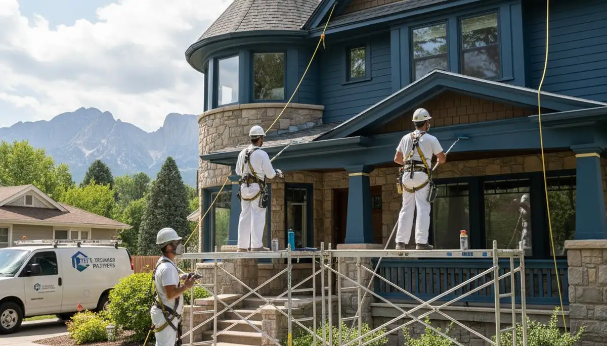 Boulder, CO painting company for residential interior and exterior house painting services