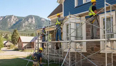 Boulder, CO painting contractor providing professional interior and exterior house painting services