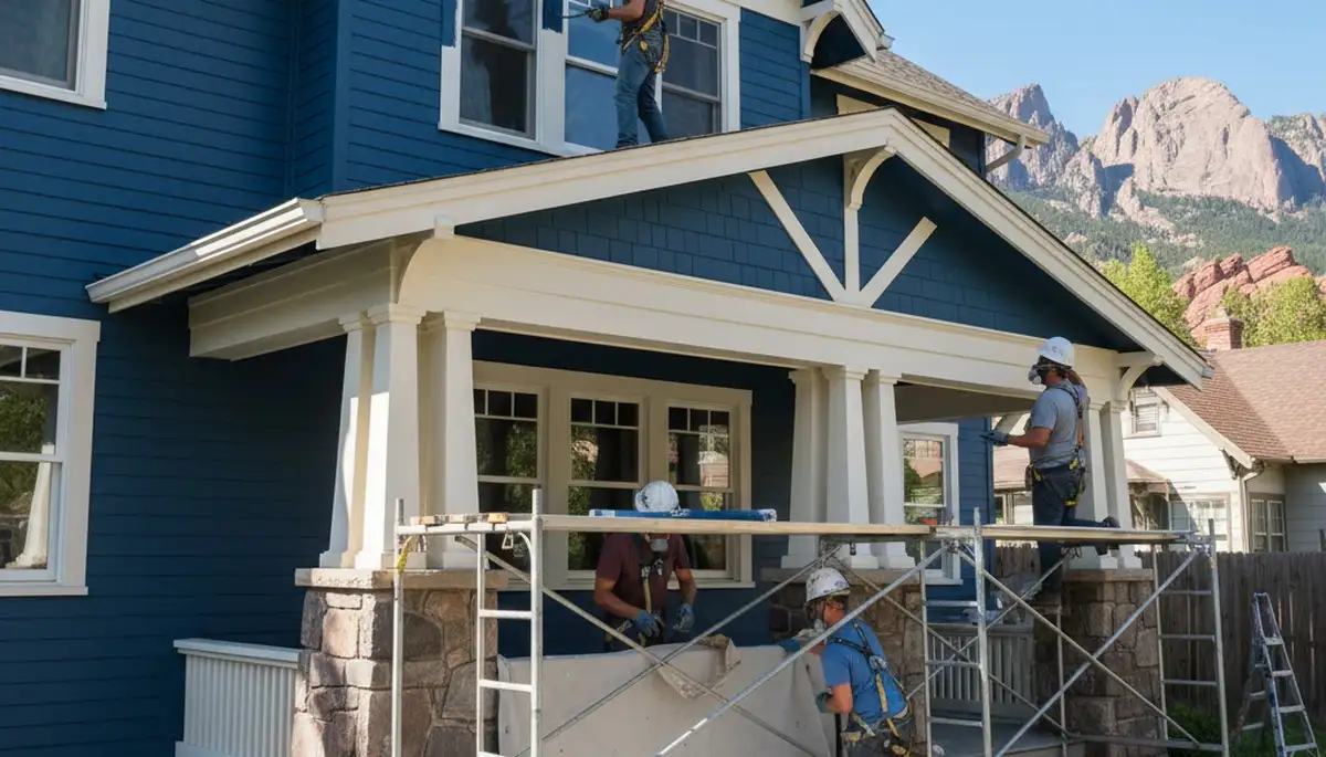 Boulder, CO painting contractor serving residential interior and exterior house painting services