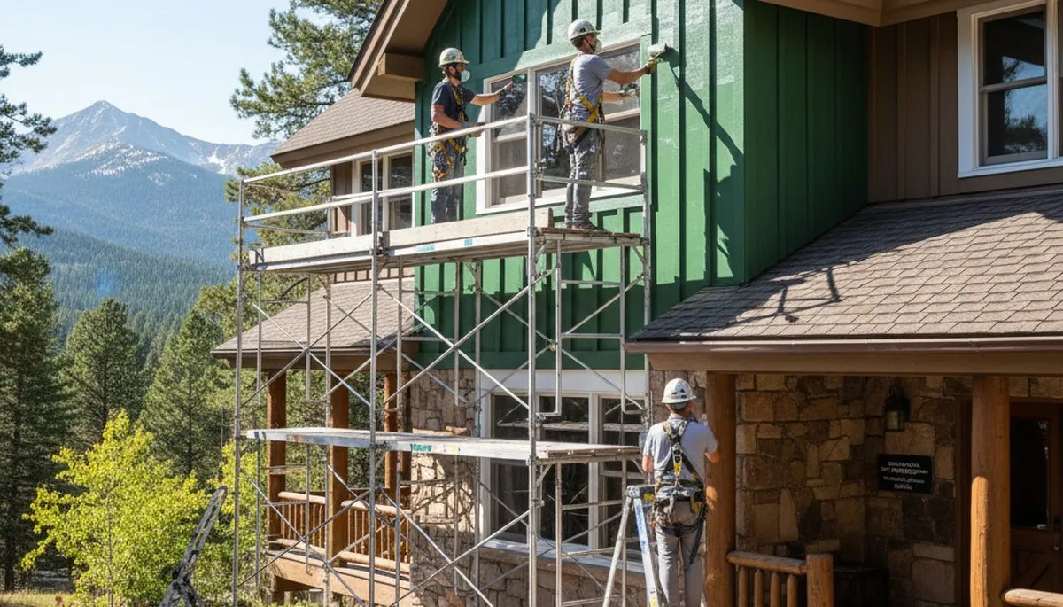 Boulder, CO painting contractor providing professional interior and exterior house painting services
