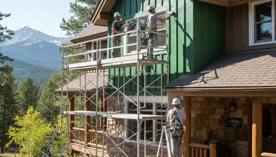 Boulder, CO painting contractor providing professional interior and exterior house painting services
