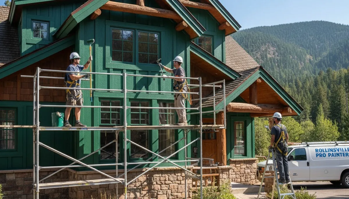 Boulder, CO house painters providing professional interior and exterior painting services