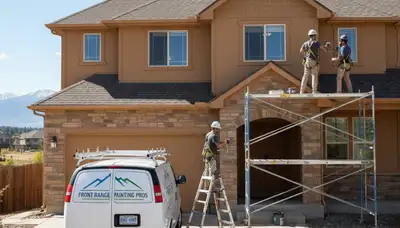 Professional Boulder, CO painting service for residential interior and exterior house painting