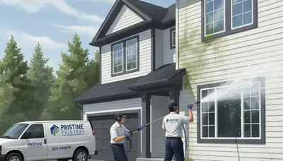 Vinyl siding pressure cleaning in Boulder, CO for dirt, mildew, and weather buildup removal