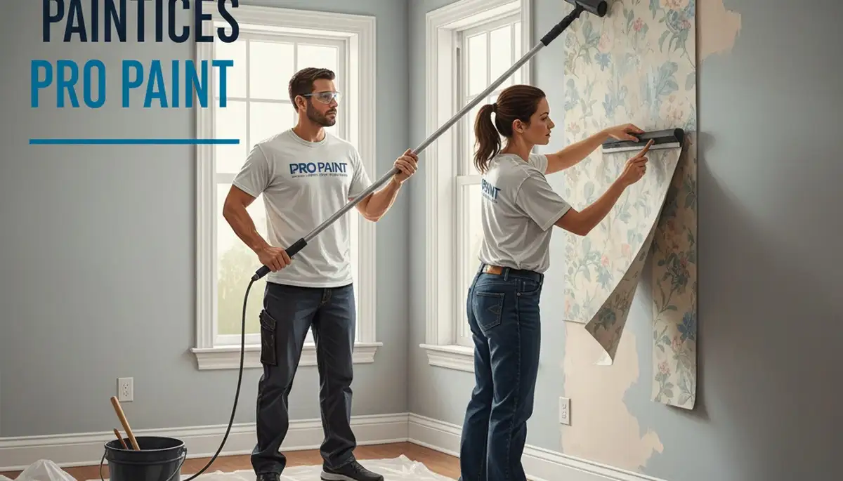Professional wallpaper removal service in Boulder, CO for clean wall surface prep