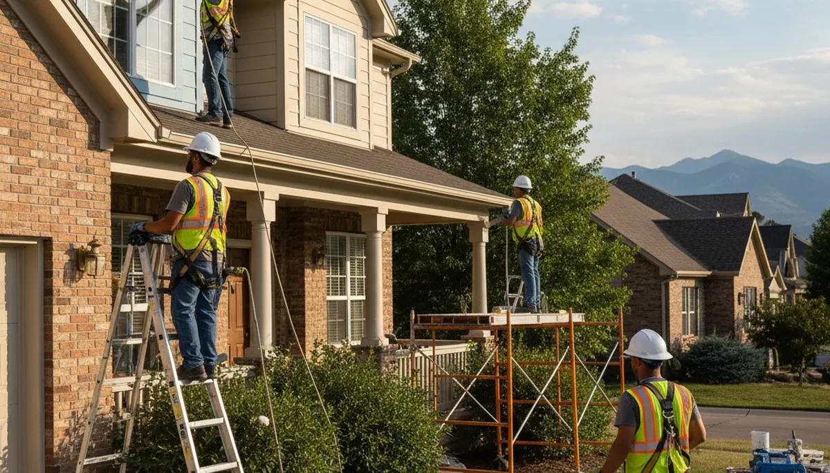 Boulder, CO painting contractors providing residential and commercial interior and exterior painting services